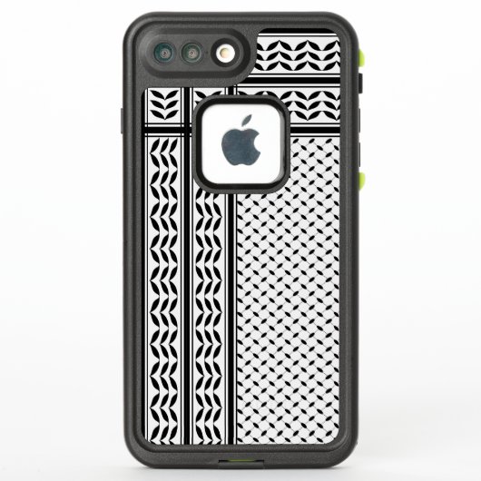 Keffiyeh-Symbol des palästinensischen Widerstandsm (Rückseite)