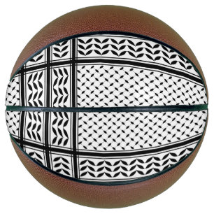 Keffiyeh-Symbol des palästinensischen Widerstandsm Basketball