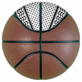 Keffiyeh-Symbol des palästinensischen Widerstandsm Basketball (Rechts)