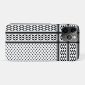 Keffiyeh-Symbol des palästinensischen Widerstandsm Case-Mate iPhone Hülle (Rückseite (Horizontal))