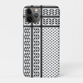 Keffiyeh-Symbol des palästinensischen Widerstandsm Case-Mate iPhone Hülle (Rückseite)