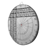 Keffiyeh-Symbol des palästinensischen Widerstandsm Dartscheibe (Vorderseite rechts)