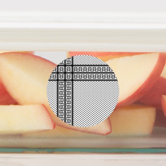 Keffiyeh-Symbol des palästinensischen Widerstandsm Etiketten (Befestigt)