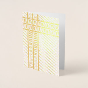 Keffiyeh-Symbol des palästinensischen Widerstandsm Folienkarte