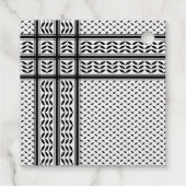 Keffiyeh-Symbol des palästinensischen Widerstandsm Geschenkanhänger (Rückseite)