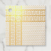 Keffiyeh-Symbol des palästinensischen Widerstandsm Geschenkanhänger (Vorderseite)