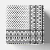 Keffiyeh-Symbol des palästinensischen Widerstandsm Geschenkschachtel (Oben)