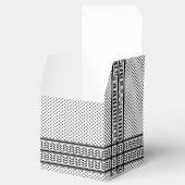 Keffiyeh-Symbol des palästinensischen Widerstandsm Geschenkschachtel (Geöffnet)