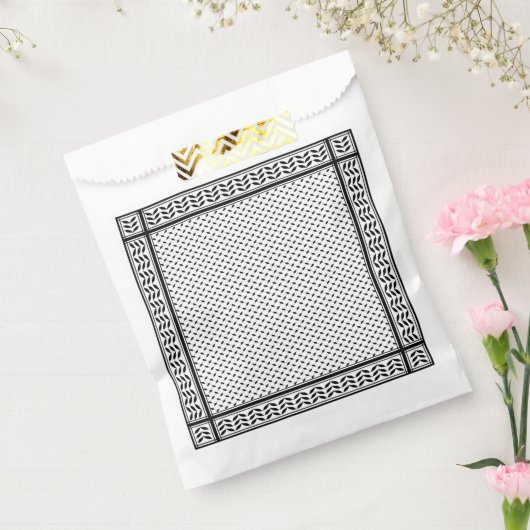 Keffiyeh-Symbol des palästinensischen Widerstandsm Geschenktütchen (Versiegelt)