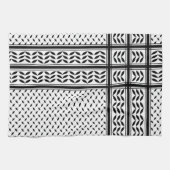 Keffiyeh-Symbol des palästinensischen Widerstandsm Geschirrtuch (Horizontal)