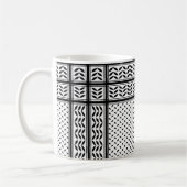 Keffiyeh-Symbol des palästinensischen Widerstandsm Kaffeetasse (Links)