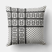 Keffiyeh-Symbol des palästinensischen Widerstandsm Kissen (Rückseite)