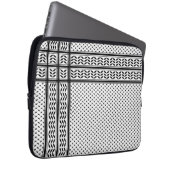 Keffiyeh-Symbol des palästinensischen Widerstandsm Laptopschutzhülle (Vorne Rechts)