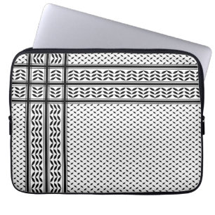 Keffiyeh-Symbol des palästinensischen Widerstandsm Laptopschutzhülle