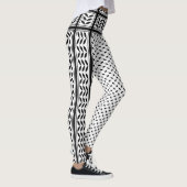Keffiyeh-Symbol des palästinensischen Widerstandsm Leggings (Rechts)