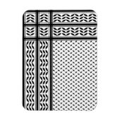 Keffiyeh-Symbol des palästinensischen Widerstandsm Magnet (Vertikal)