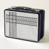 Keffiyeh-Symbol des palästinensischen Widerstandsm Metall Brotdose (Rückseite)