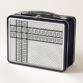 Keffiyeh-Symbol des palästinensischen Widerstandsm Metall Brotdose (Vorderseite)