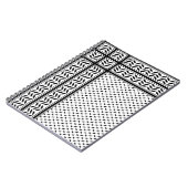 Keffiyeh-Symbol des palästinensischen Widerstandsm Notizblock (Linke Seite)