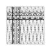 Keffiyeh-Symbol des palästinensischen Widerstandsm Permastempel (Design)