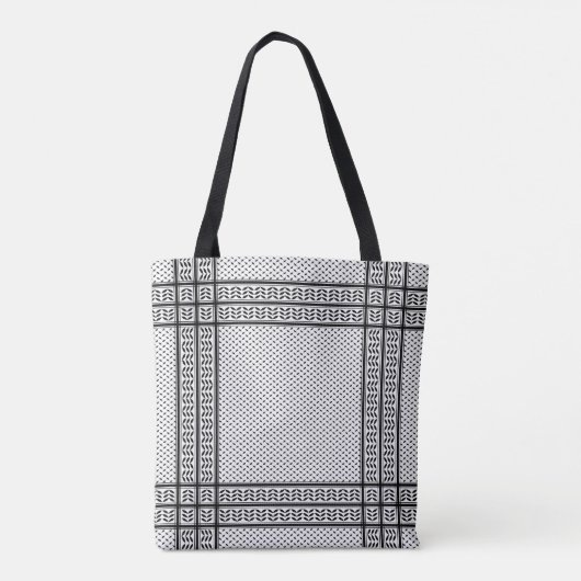 Keffiyeh-Symbol des palästinensischen Widerstandsm Tasche (Rückseite)