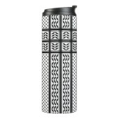 Keffiyeh-Symbol des palästinensischen Widerstandsm Thermosbecher (Nach links gedreht)