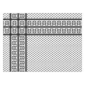 Keffiyeh-Symbol des palästinensischen Widerstandsm Tischdecke (Vorderseite (Horizontal))