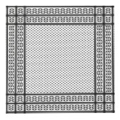 Keffiyeh-Symbol des palästinensischen Widerstandsm Würfel (Rechts)