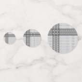 Keffiyeh Symbol of Palestine Resistance Pattern Konfetti (Vorderseiten)