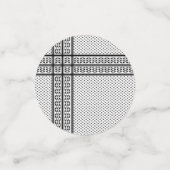 Keffiyeh Symbol of Palestine Resistance Pattern Konfetti (Klein Vorderseite)