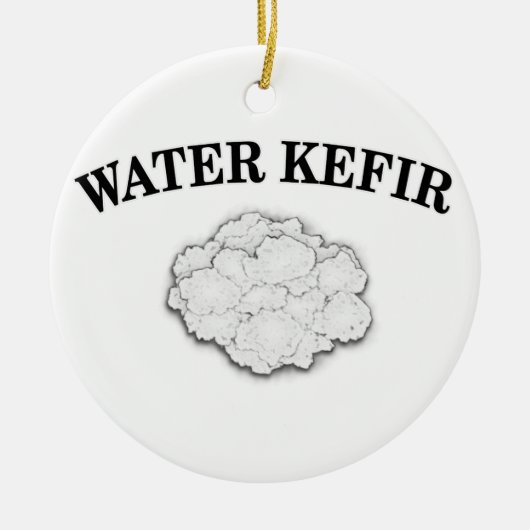 Kefir-Körner Keramik Ornament (Vorne)