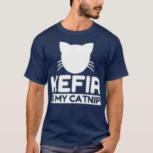 Kefir Lover Funny Cute Cat Gifts T-Shirt