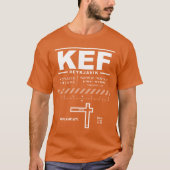 Keflavík International Airport KEF T - Shirt (Vorderseite)