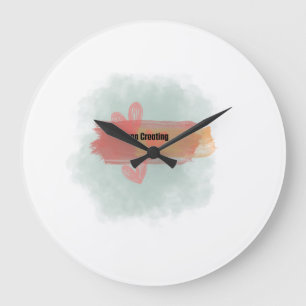 kefp kreativ sein große wanduhr