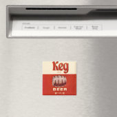 Keg Brand Beer Magnet (In Situ (Geschirrspüler))