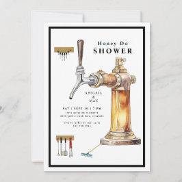 Keg Honey Do Paares Polterabend II Einladung