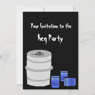 Keg-Party Einladung