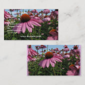 Kegel-Blumen-Geschäfts-Karte Visitenkarte (Vorne/Hinten)