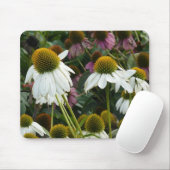 Kegel-Blumen-Mausunterlage Mousepad (Mit Mouse)