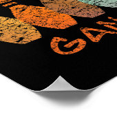 Kegel-Gang-Bowlingteam-Name  Poster (Ecke)