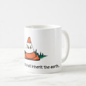 Kegel, lustig, Verkehrskegel, Tasse (VorderseiteRechts)