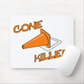 Kegel-Mörder Mousepad (Mit Mouse)