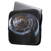 Kegel-Muschel Laptopschutzhülle (Vorderseite Links)