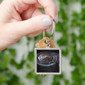 Kegel-Muschel Schlüsselanhänger (Hand)