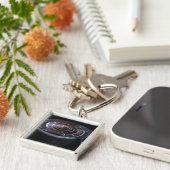 Kegel-Muschel Schlüsselanhänger (Seite)