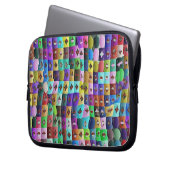 Kegelbahnen Laptopschutzhülle (Vorderseite Links)