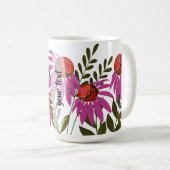 Kegelblumen-Kaffeetasse Kaffeetasse (VorderseiteRechts)