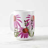 Kegelblumen-Kaffeetasse Kaffeetasse (Vorderseite Links)