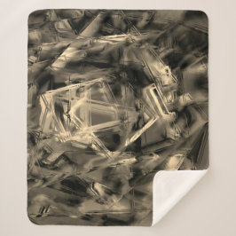 Kegelförmige Quadrate mit "falschen Pinselstrichen Sherpadecke