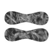 Kegelförmige Quadrate, schwarz-graue Pinselstriche Baseball (Paneele)